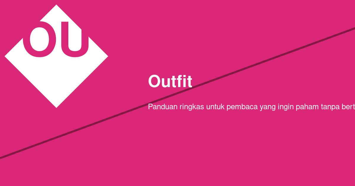 Anak muda di Pulaumarore memakai outfit santai oversized dengan sneakers warna-warni